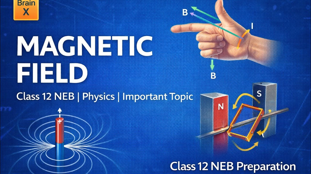 Magnetic Field | Class 12 NEB Physics | Most Important Topic 🔥| Magnetism