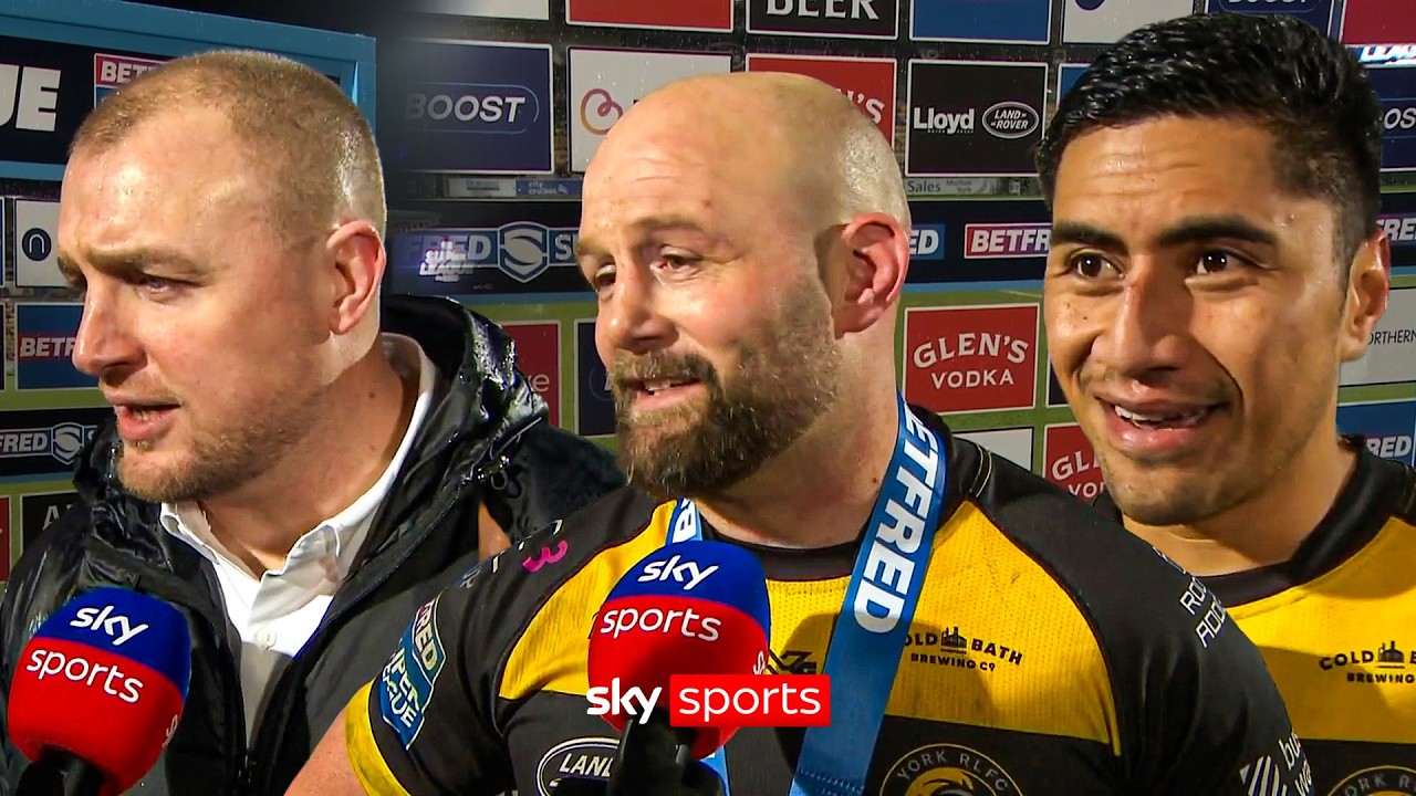 One of the BIGGEST shocks in Super League history 😱 | York Knights react to shock victory vs Hull KR