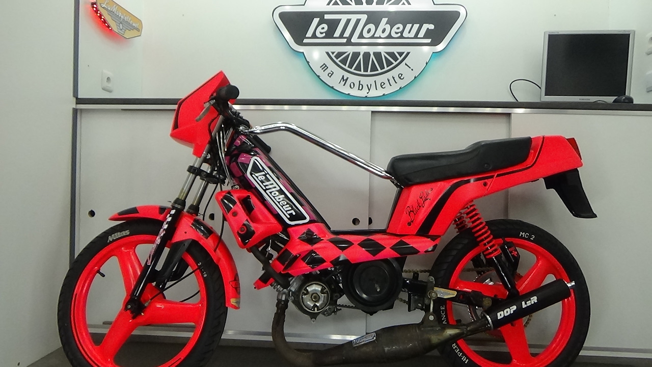 Peugeot 103 RCX mise en route et 1er sortie