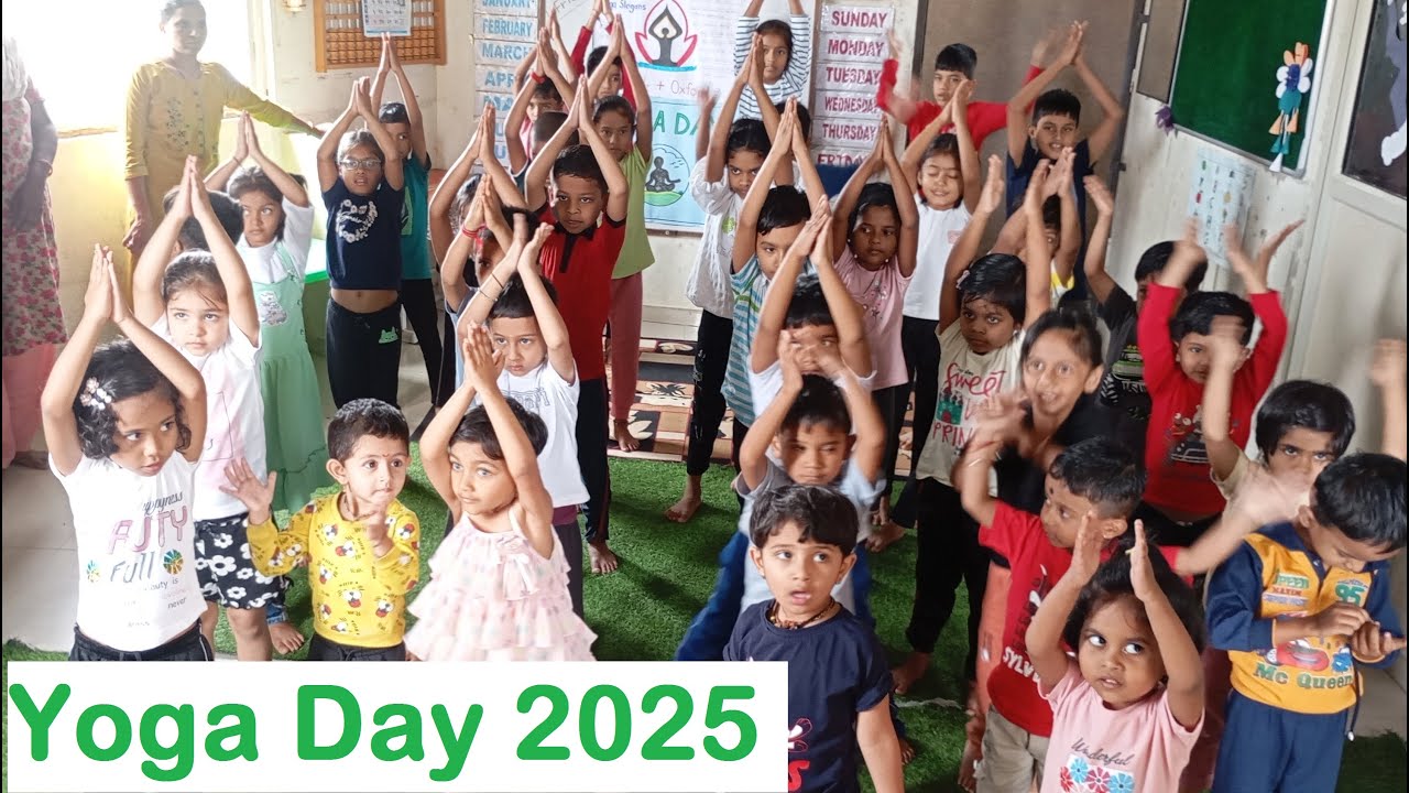 Yoga Day Celebration 2025 @smilekidzpre-school3631