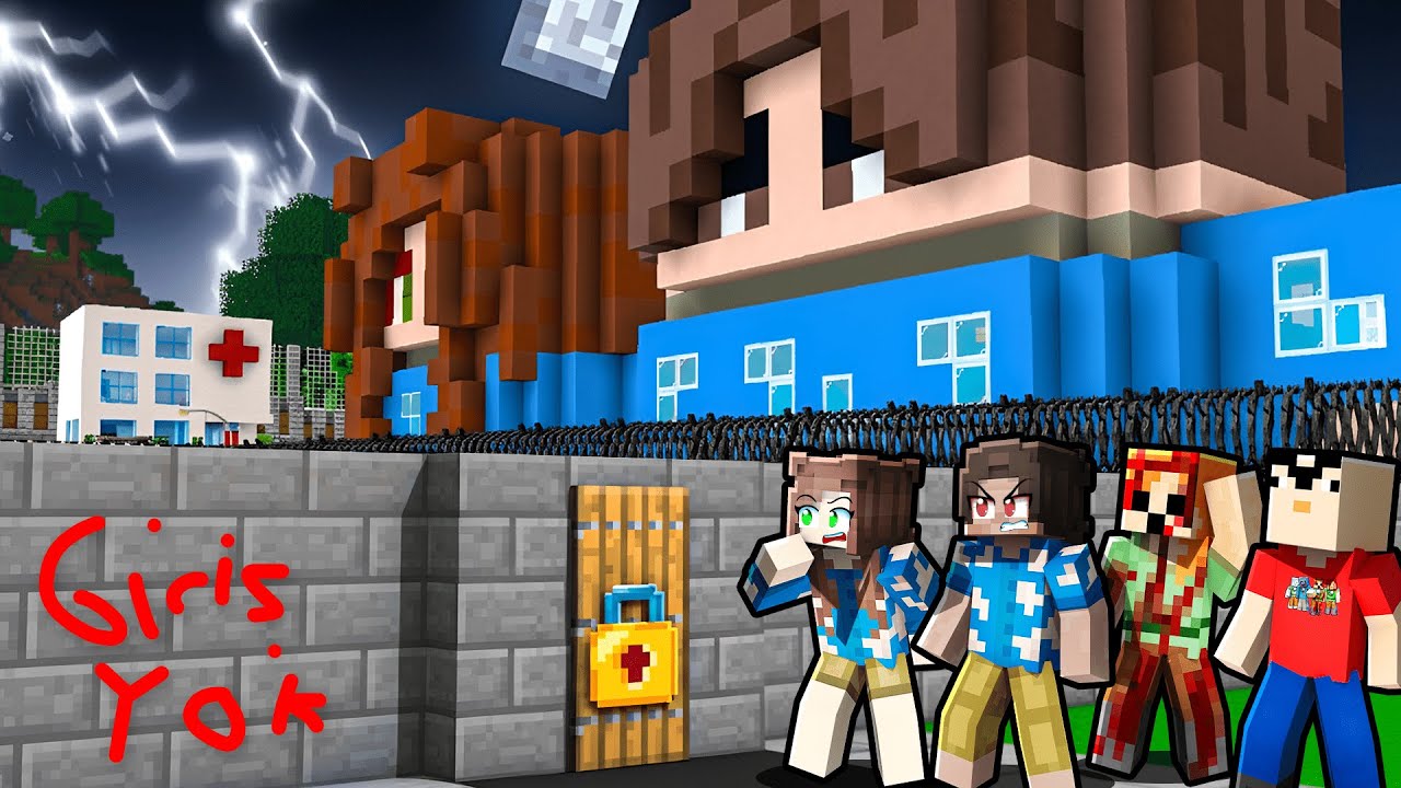 BORALO KÖYÜ YASAKLANDI! - Minecraft
