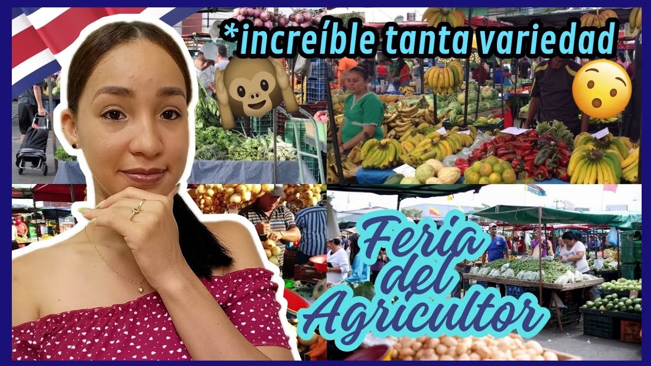 INCREÍBLE tanta VARIEDAD🙉!! FERIA✨️ del AGRICULTOR👨‍🌾, COSTA RICA🇨🇷. Cubana reacciona. #reaction
