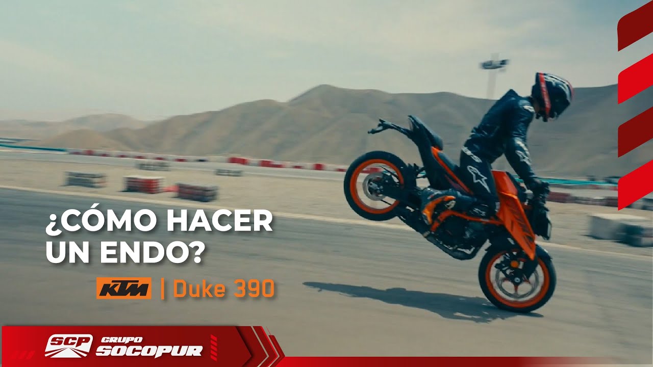 ¿Cómo hacer un ENDO? 🔥 | KTM Duke 390 #ktm