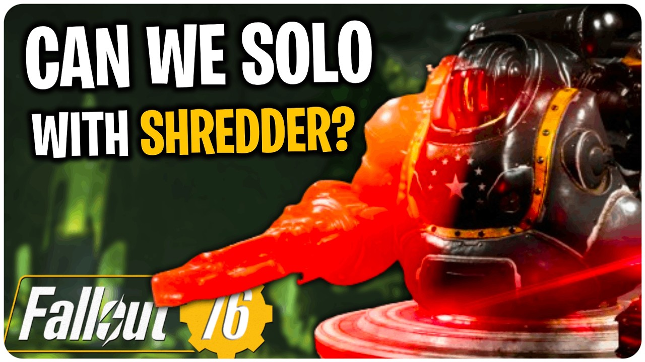 IS MINIGUN SHREDDER STILL A BEAST IN PTS? - Fallout 76