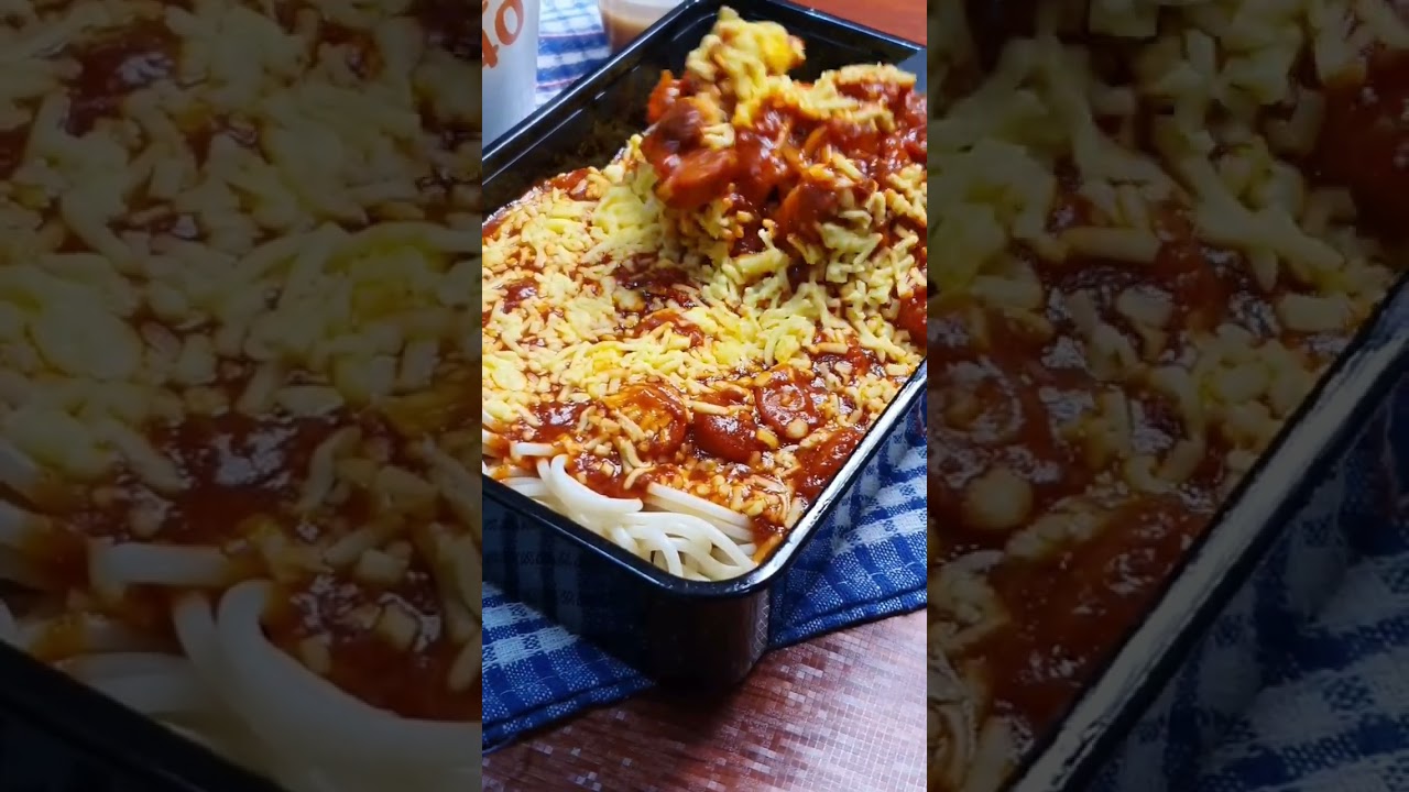 Taste Test Jollibee Spaghetti #asmr #shorts #jollibee #noodles #reels