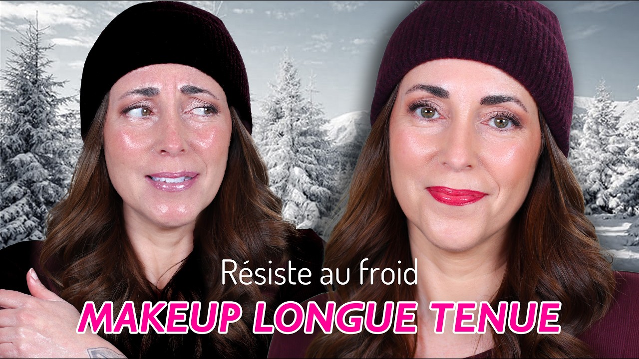 MAQUILLAGE LONGUE TENUE QUI RÉSISTE AU FROID ET NE COULE PAS (Spécial hiver, pluie et vent...)