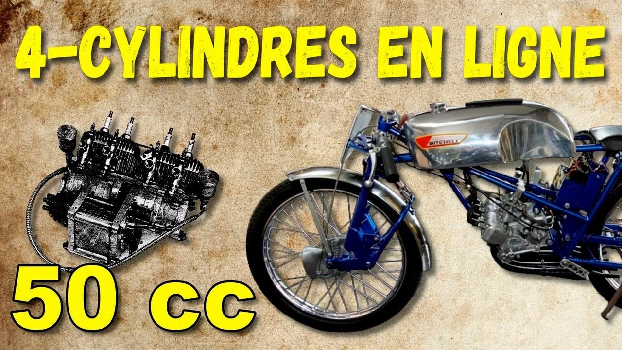 La plus petite moto à 4 cylindres en ligne jamais vue