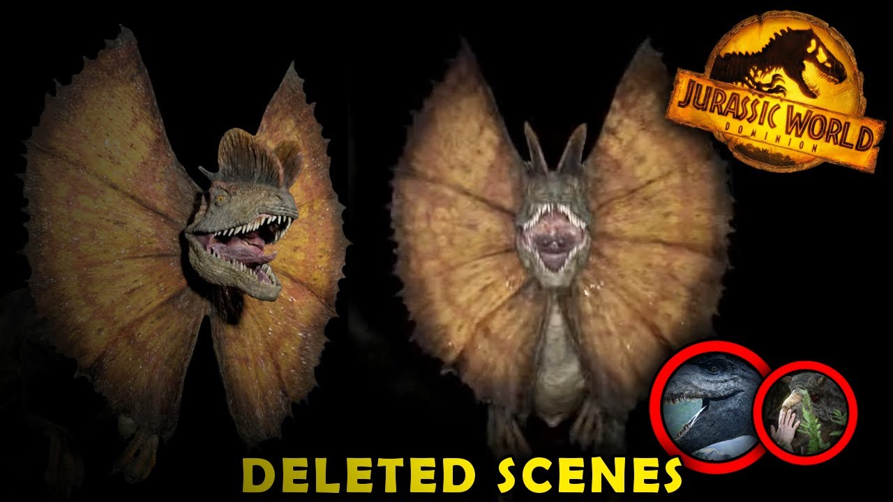 BRAND NEW DELETED SCENES FROM JURASSIC WORLD DOMINION'S VIRAL WEBSITE - DINOTRACKER (Dilophosaurus)