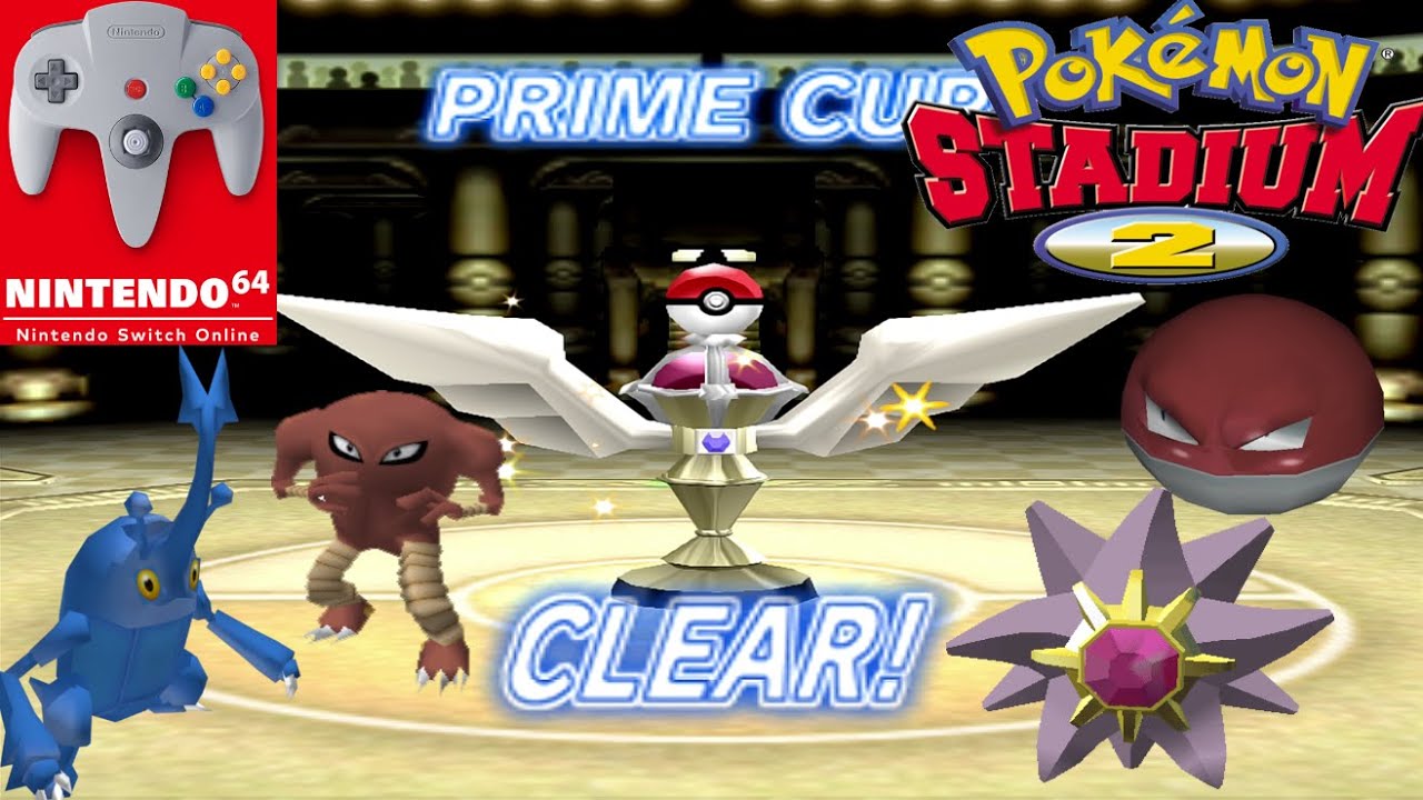 Pokemon Stadium 2 (Switch) - Prime Cup Gameplay