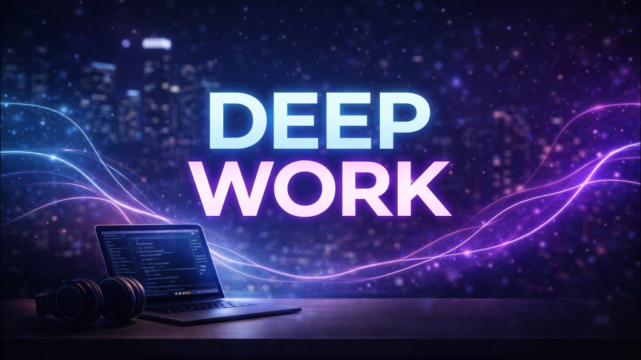Focus Music for Deep Work ⚡ Instrumental Background