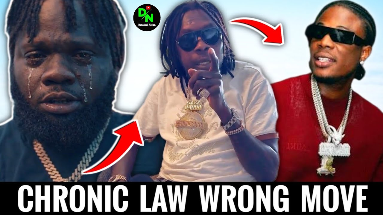 😭Chronic Law Facing 15yrs In PRISON? Vybz Kartel SEND Msg | Masicka Flop Big Time? | Jashii MOCKED 