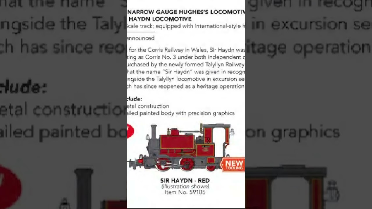 Bachmann Sir Handel images and Sir Haydn revealed in 2 colours.  #thomasthetankengine #bachmann #009
