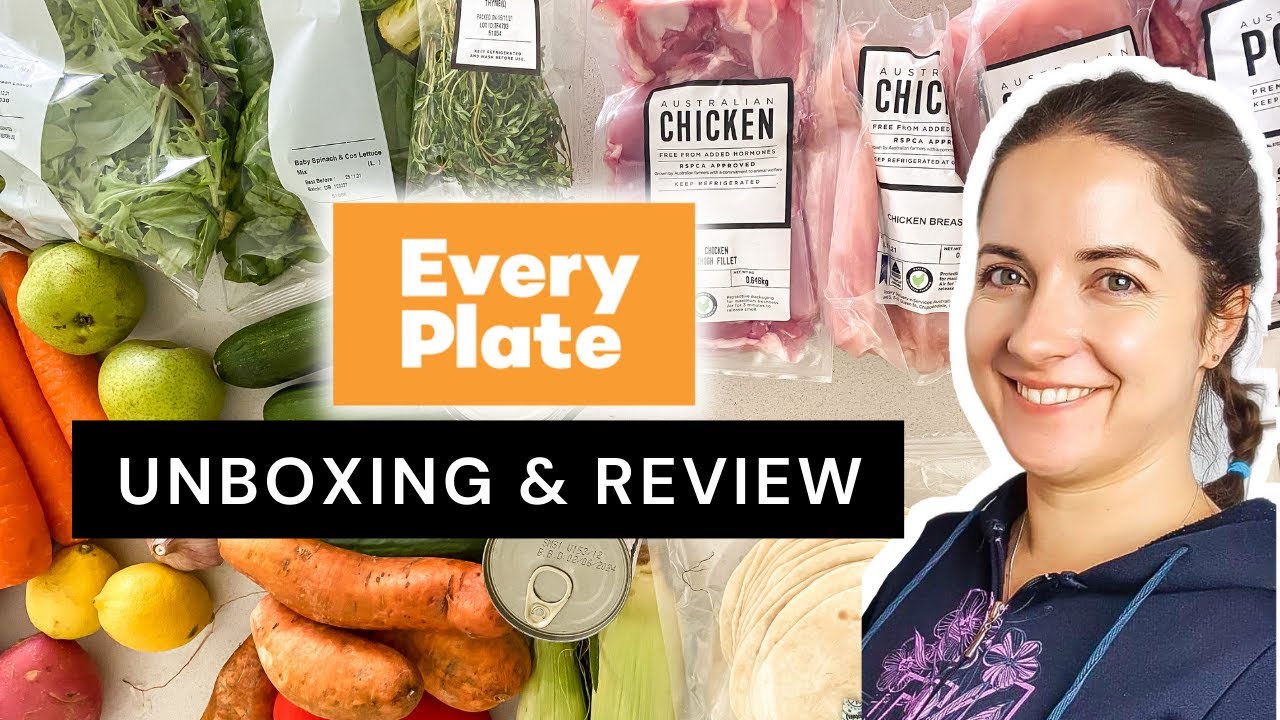 FIRST TIME! 💥 EVERYPLATE MEAL KIT UNBOXING & REVIEW AUSTRALIA | WHAT'S FOR DINNER AUSTRALIA