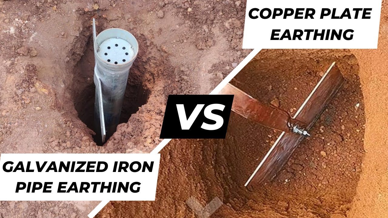 GI VS Copper Plate Earthing - Which one is better?⚡