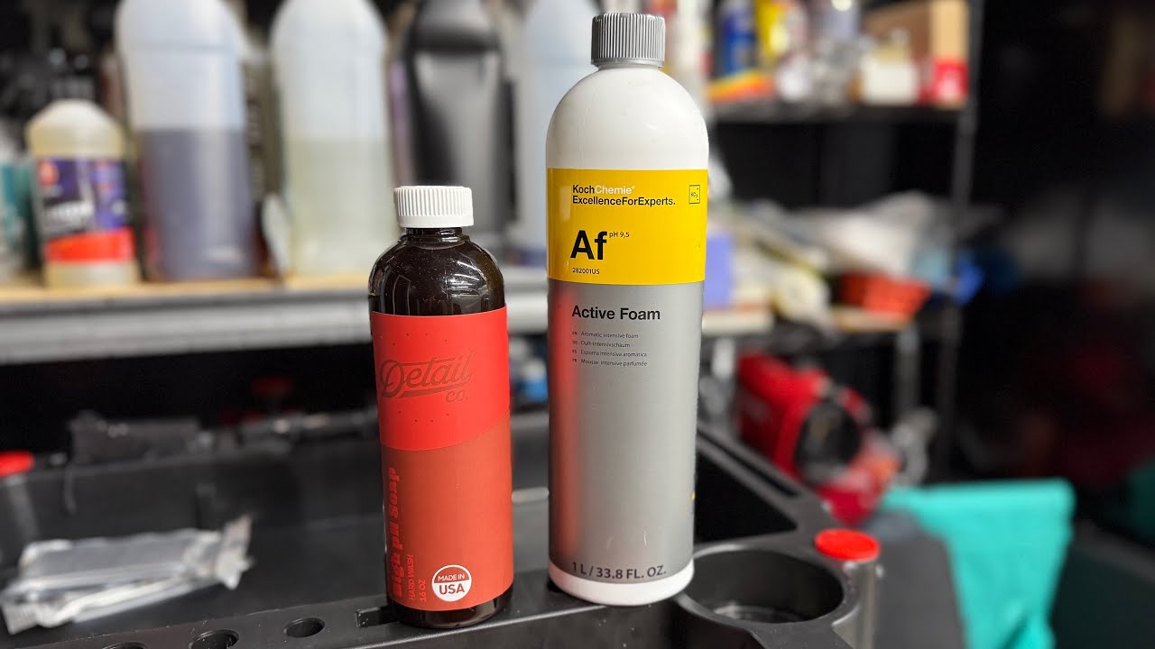 Active foam vs Hard wash. Which one is the best choice?