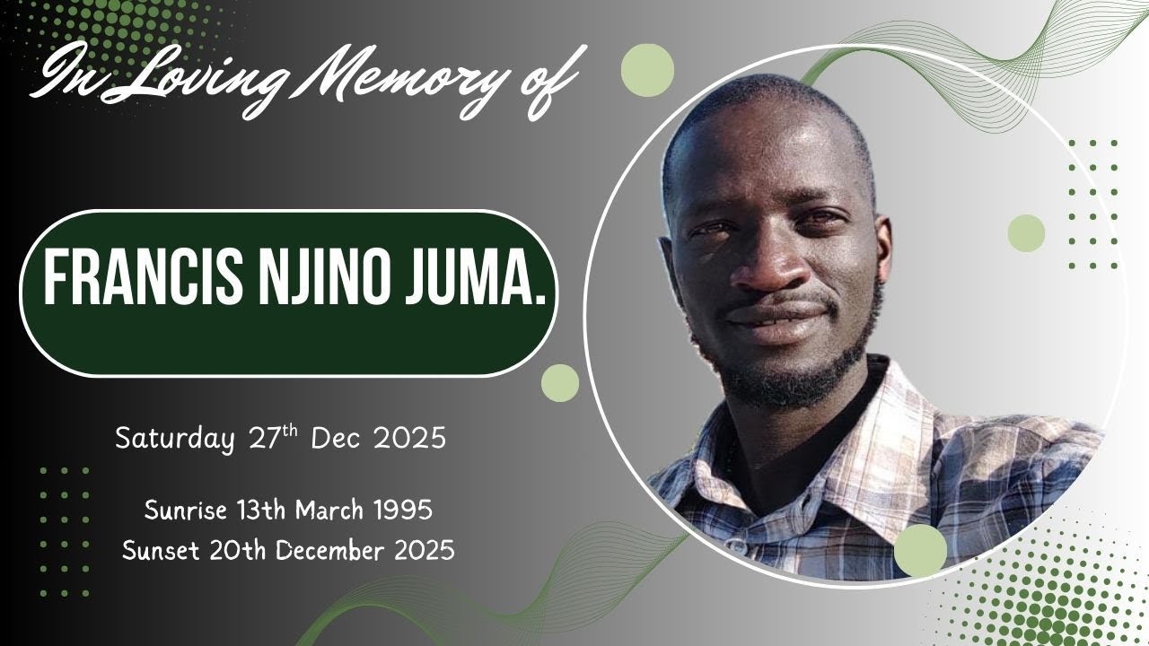 In Loving Memory of Francis Njino Juma