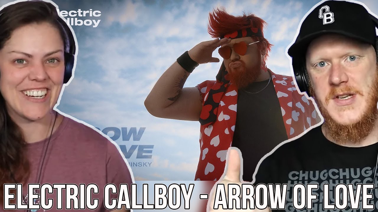 COUPLE React to Electric Callboy - ARROW OF LOVE | OFFICE BLOKE DAVE