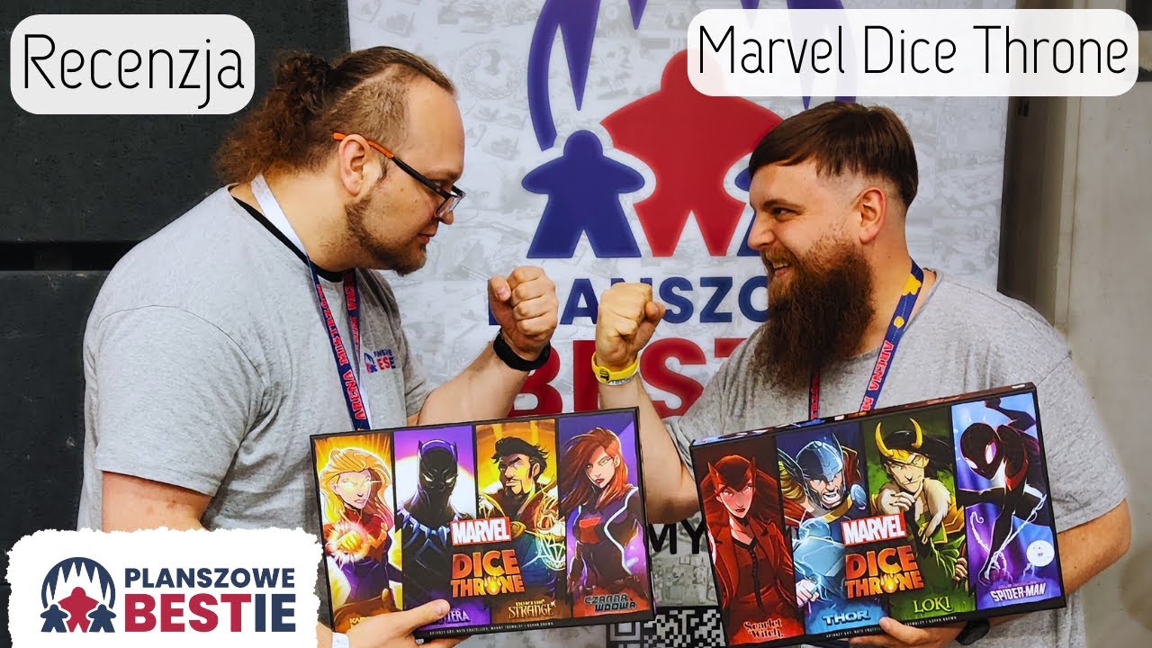 Planszowe Bestie #378 - Marvel Dice Throne - recenzja - 21.05.2024
