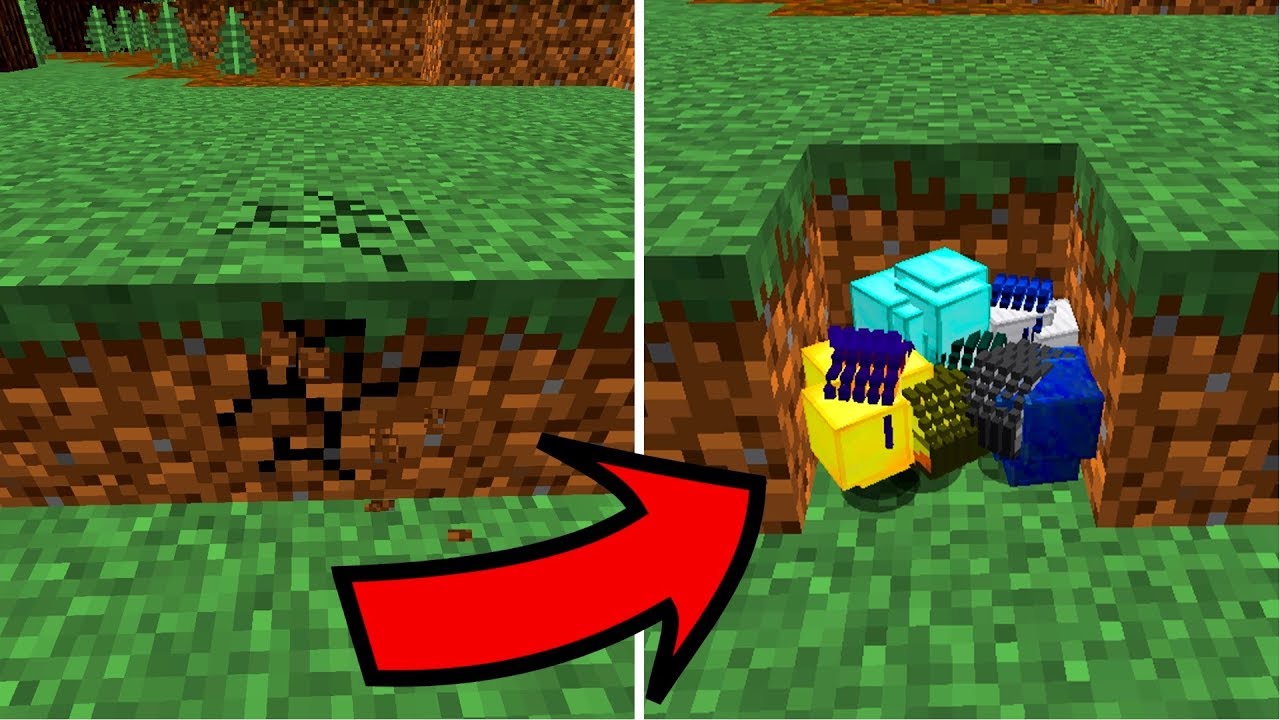Minecraft, но каждая капля случайна