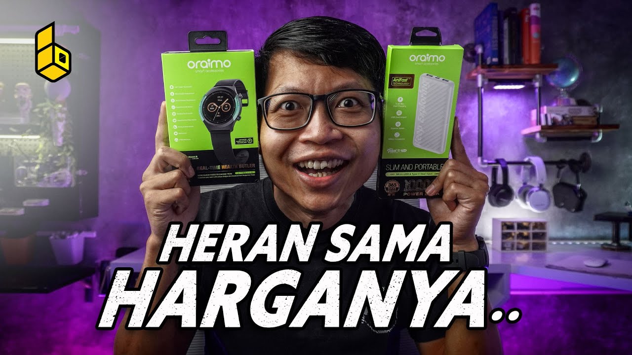 ORAIMO WATCH R & TOAST 10 POWERBANK Review! Smartwatch Yang Bikin Kita Kagum