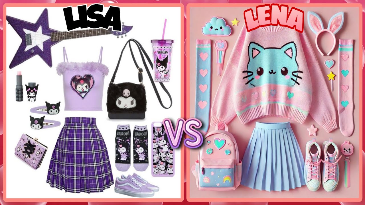 Lisa ♥️ or lena 🩷 would you rather #lisa #lena #viral #trending 