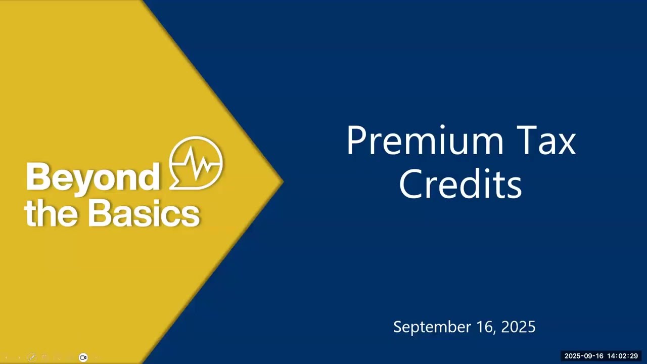 Premium Tax Credits