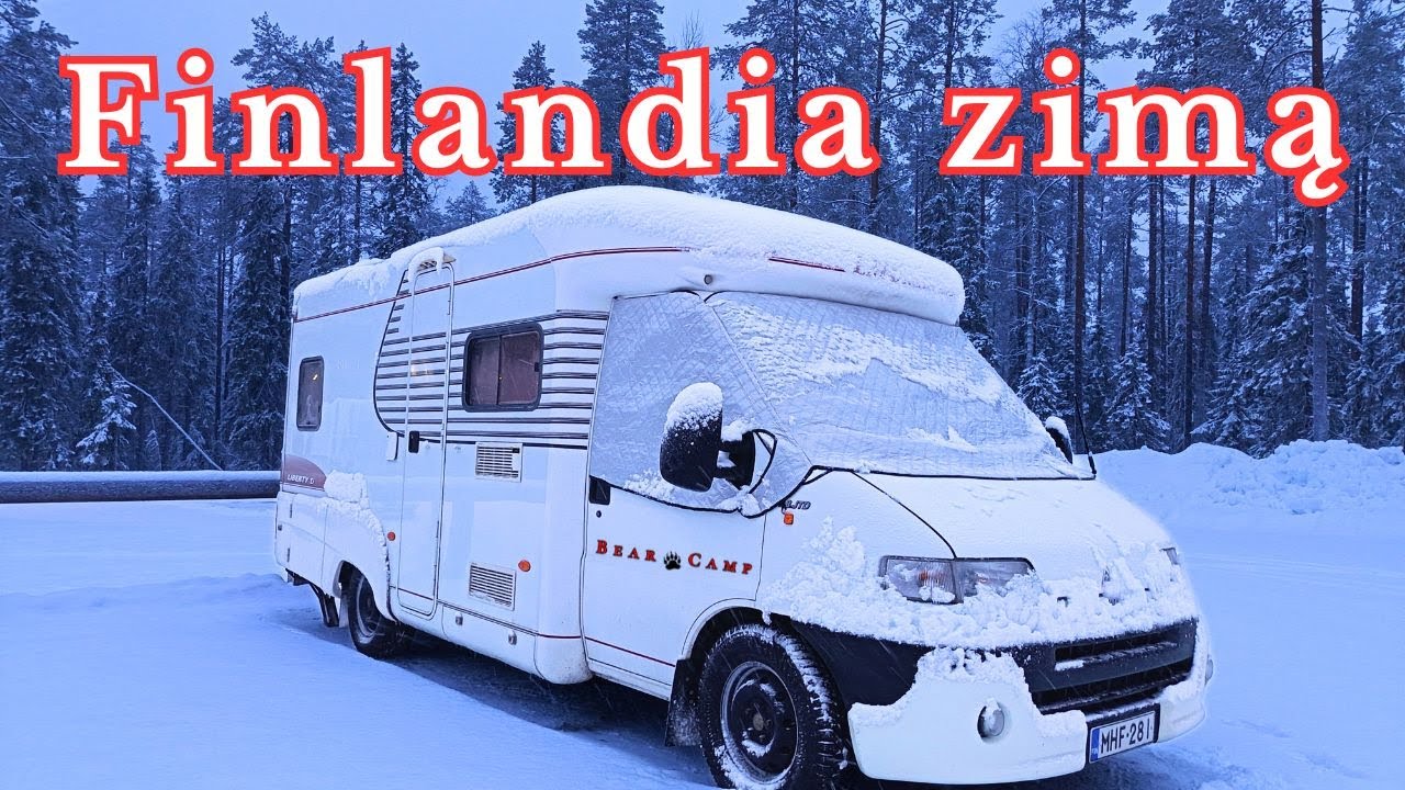 Przygotowanie kampera na wyjazd zimą do Finlandii ❄️