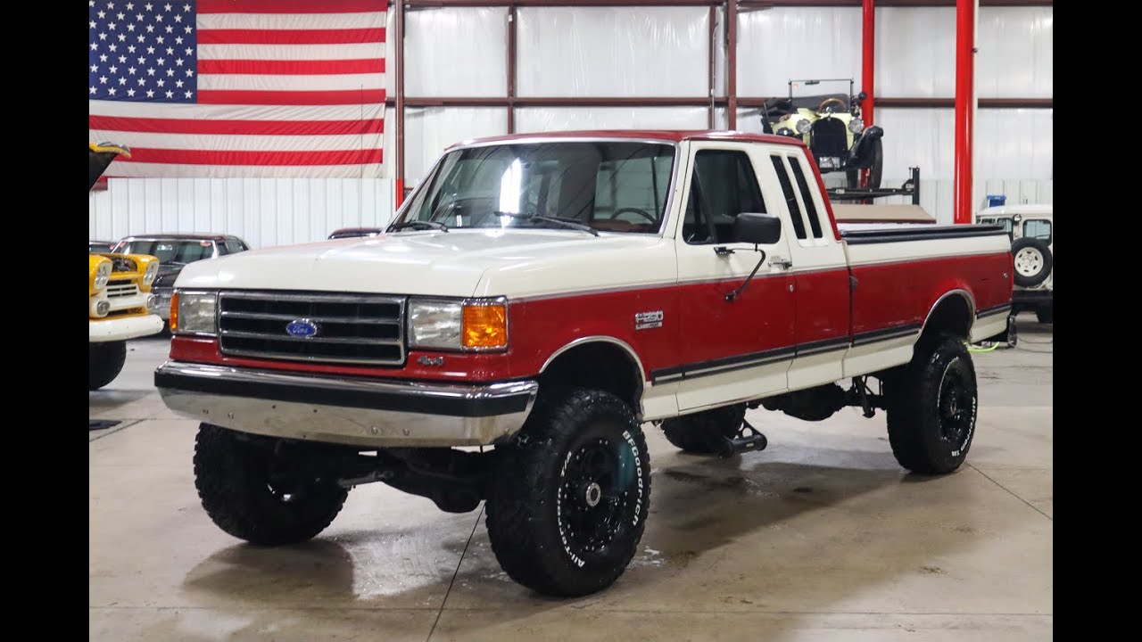 1990 Ford F250 XLT Test Drive