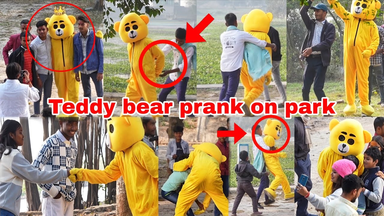Park Mein Teddy Bear Ne Macha Diya Hungama 😱 | Public OMG Reaction 😂