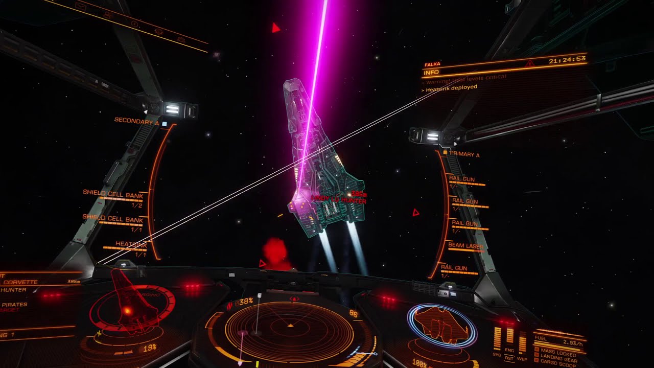 [Elite Dangerous] Krait Mk II vs Deadly NPC Corvette and Dangerous NPC Anaconda