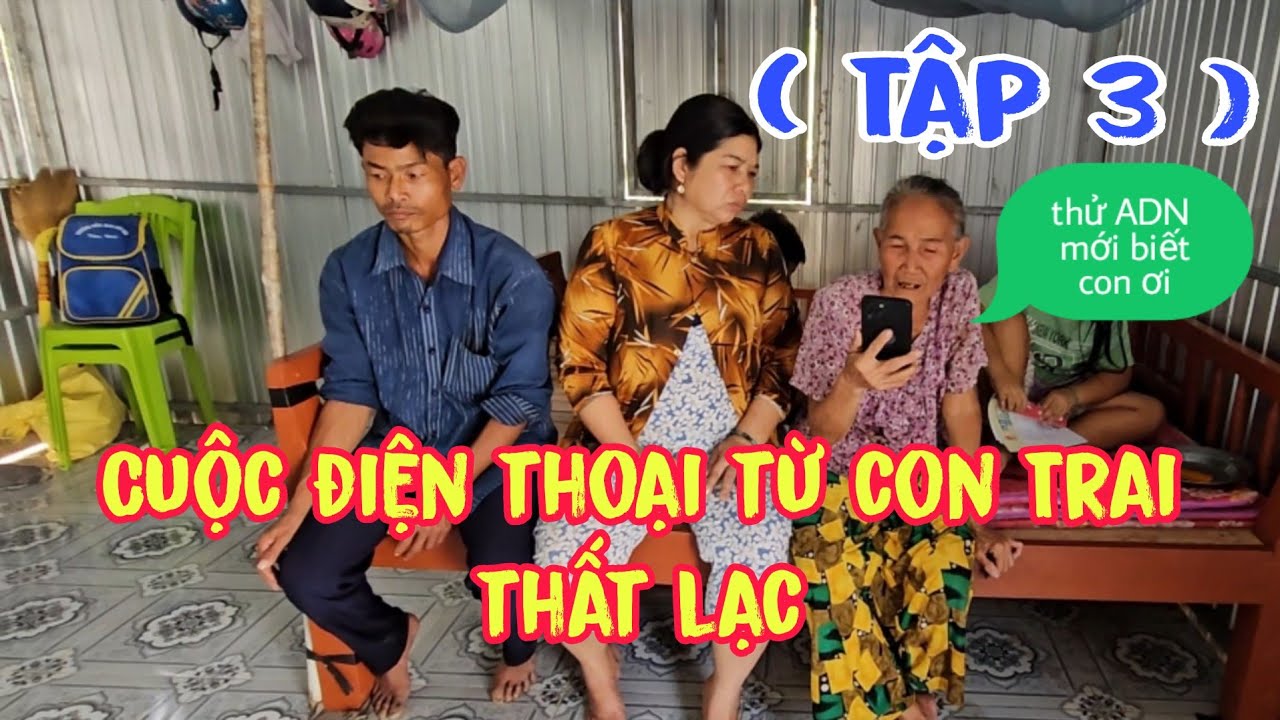 Con Trai thất lạc của mẹ Anh Trung nói ra những gì sao cuộc điện thoại ? #trungchuonvit #trinhkho