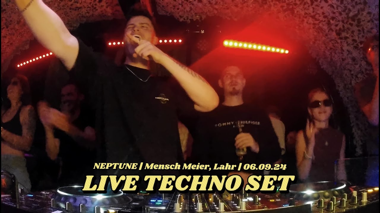 NEPTUNE @Mensch Meier, Lahr | 2024 | Peak Time Techno Set | Anna Reusch, HI-LO, T78, Layton Giordani