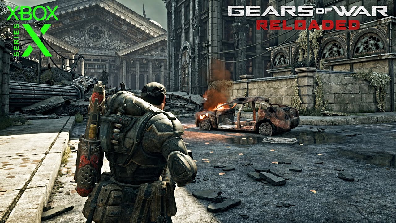 Gears of War: Reloaded - Xbox Series X Optimized 4K/60FPS Gameplay | Gears of War Remastered