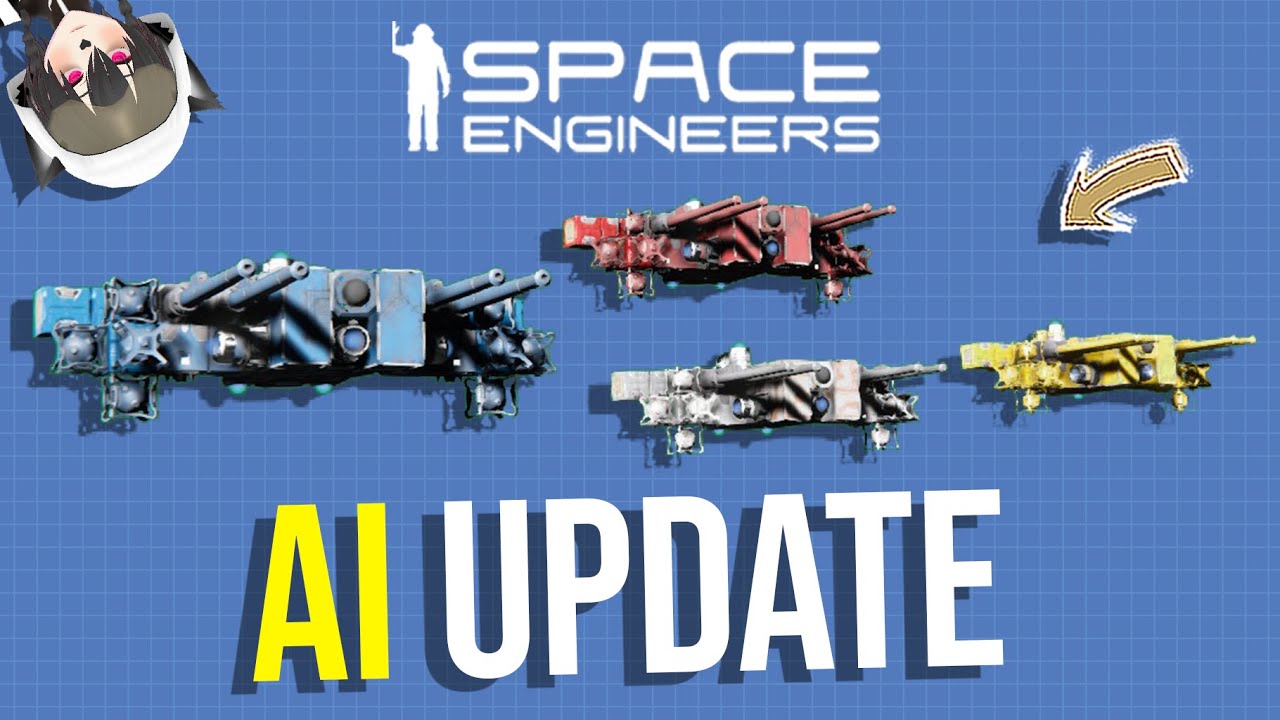 Space Engineers Creator's Grid AI Tweet Has Major Implications - Combat Wingman, AI Mining Ship?