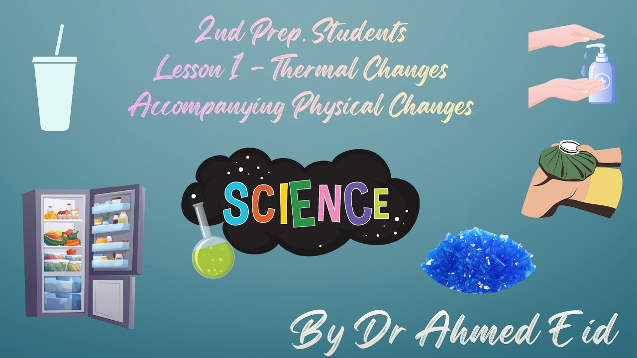 Prep. 2 Science - Second Term - Lesson 1 [Thermal Changes Accompanying Physical Changes]