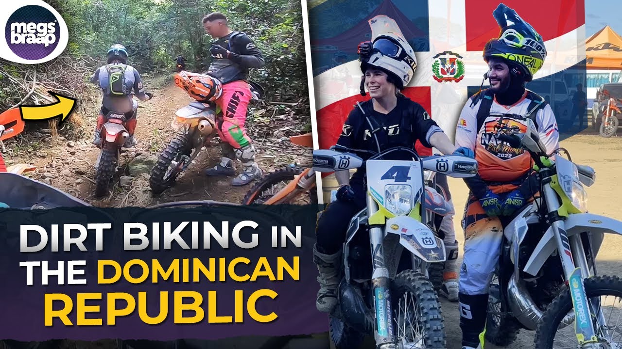 Dirt biking in the Dominican Republic