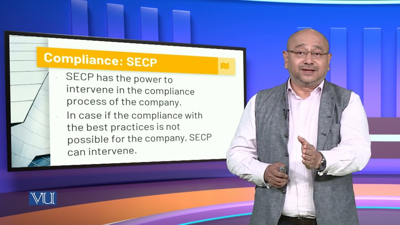 Compliance with the Code of Corporate Governance | Corporate Governance | MGT717_Topic191