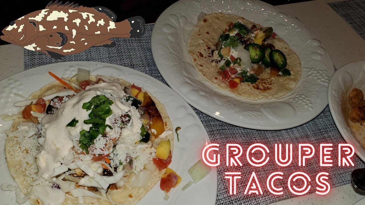DELICIOUS Grouper Tacos 🤤