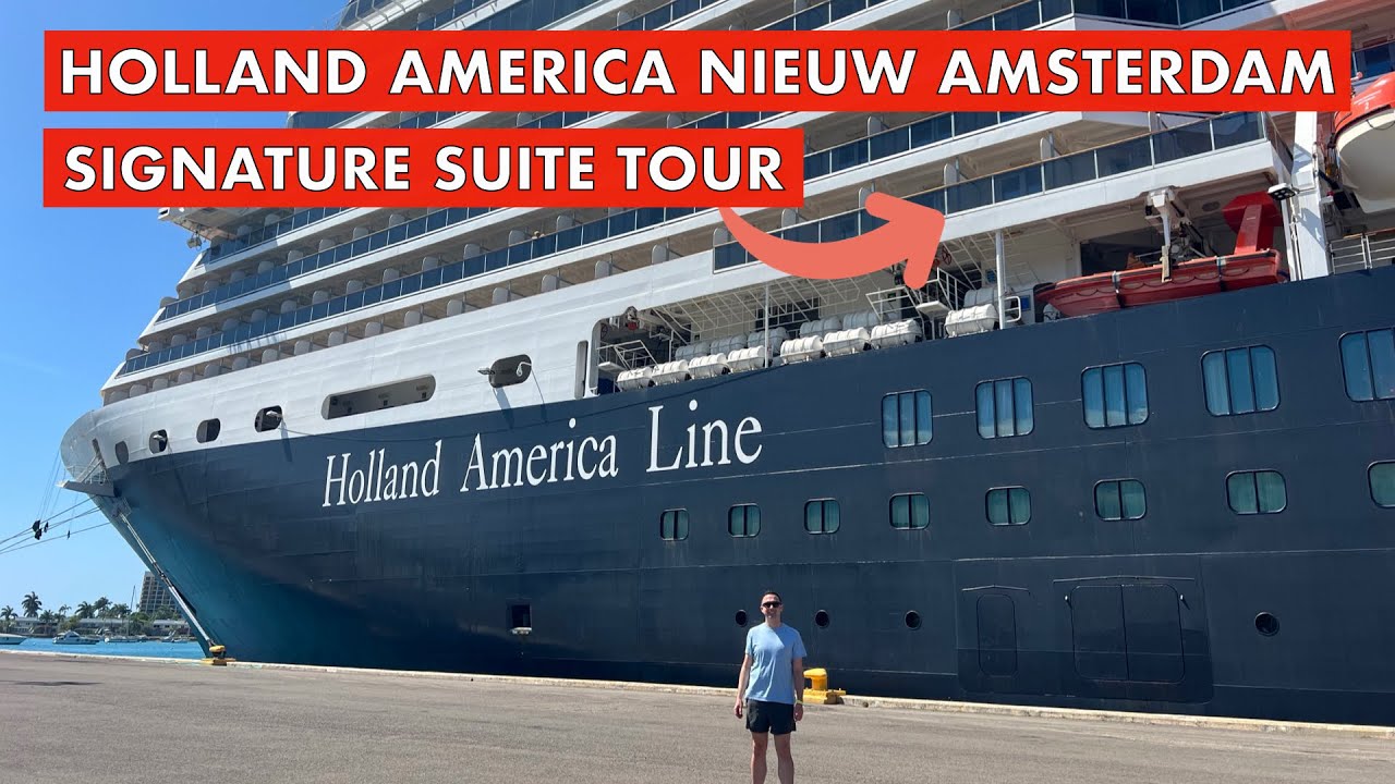 Holland America Line Nieuw Amsterdam: полный тур по фирменному люксу