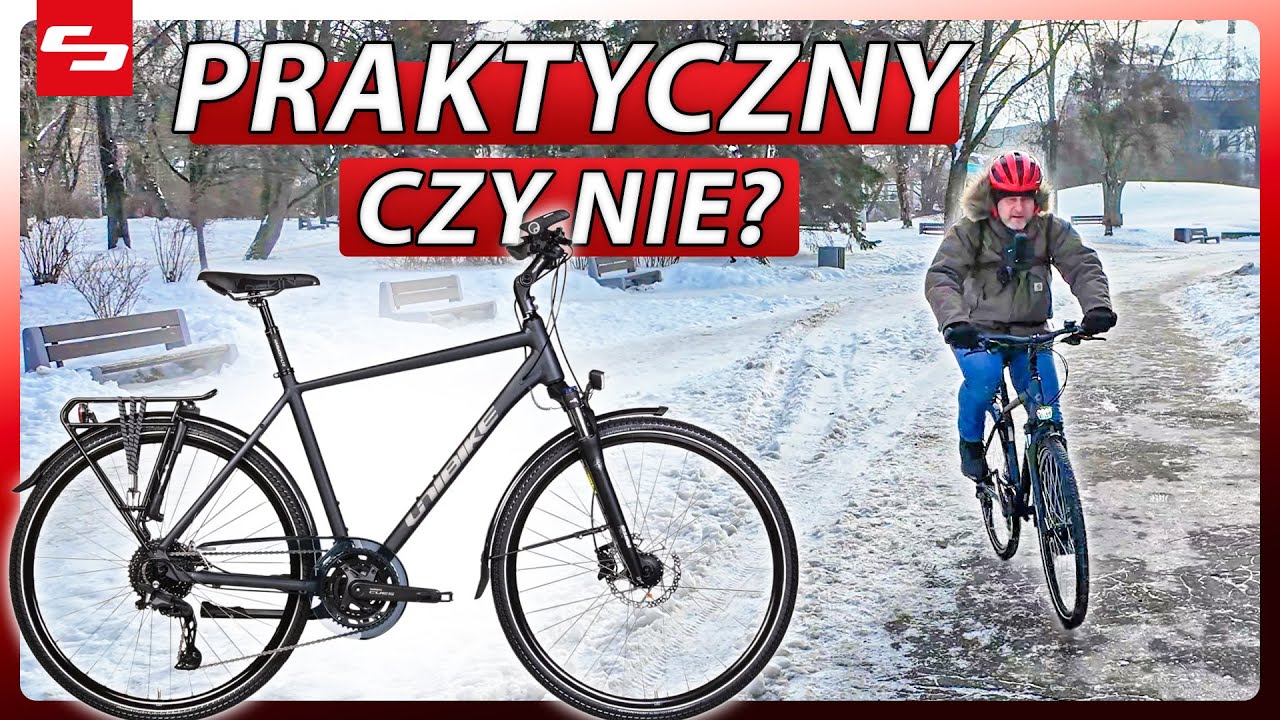 Rower, zima i miasto. Co może się nie udać? ❄️ Miejski test w -10&deg;C | Unibike Atlantis 2026