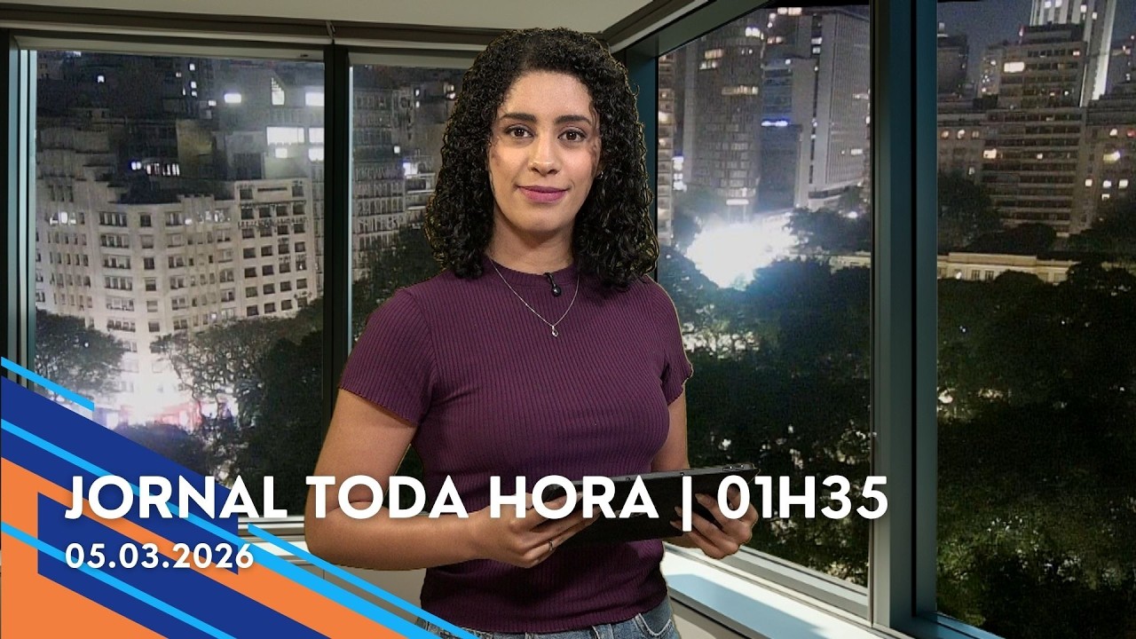 Jornal Toda Hora | 01H35 | Quinta-feira (05/Mar/2026)