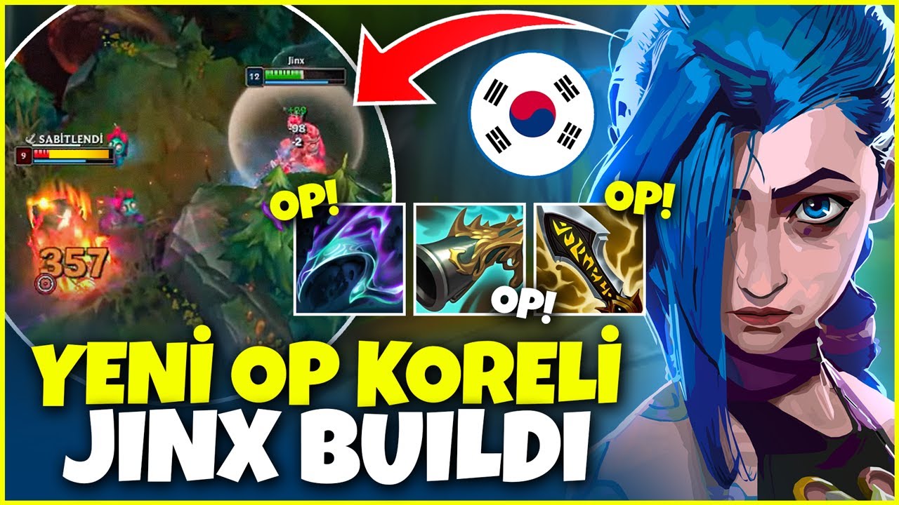 BUNU KESİNLİKLE DENEMELİSİN! YENİ META AŞIRI KEYİFLİ JİNX BUİLDİ!