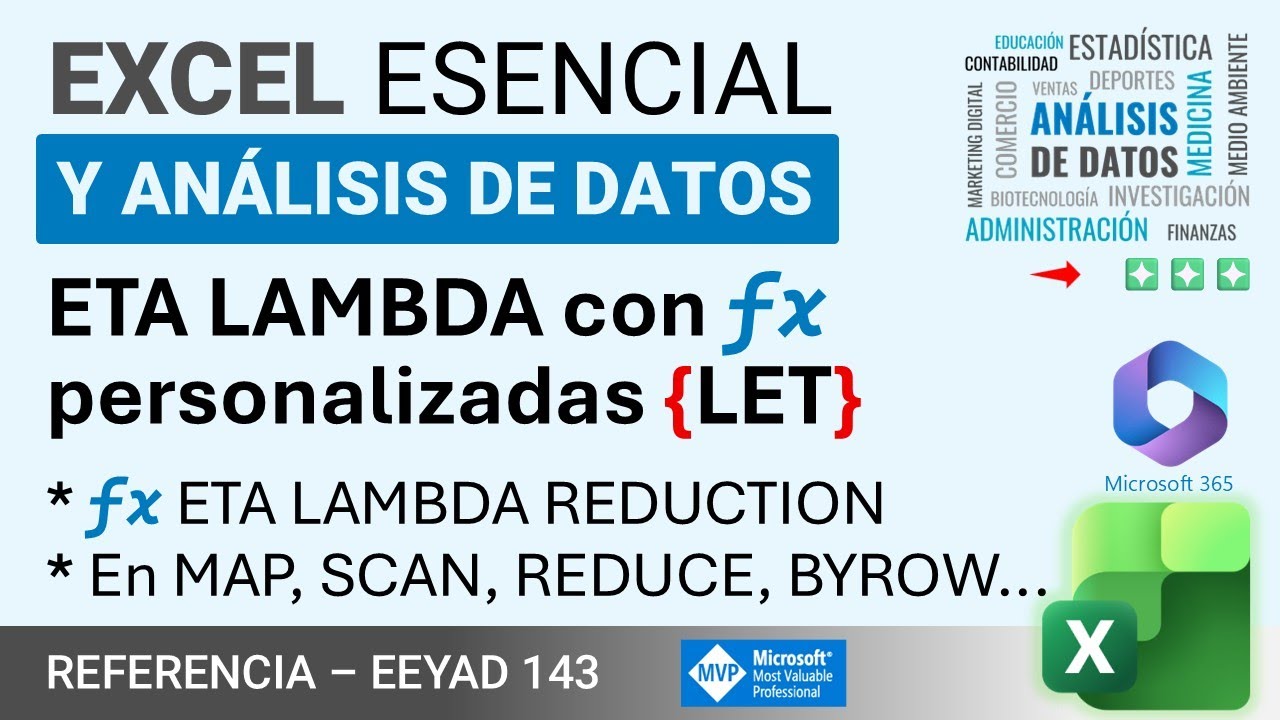 ETA LAMBDA con Funciones de Excel Personalizadas