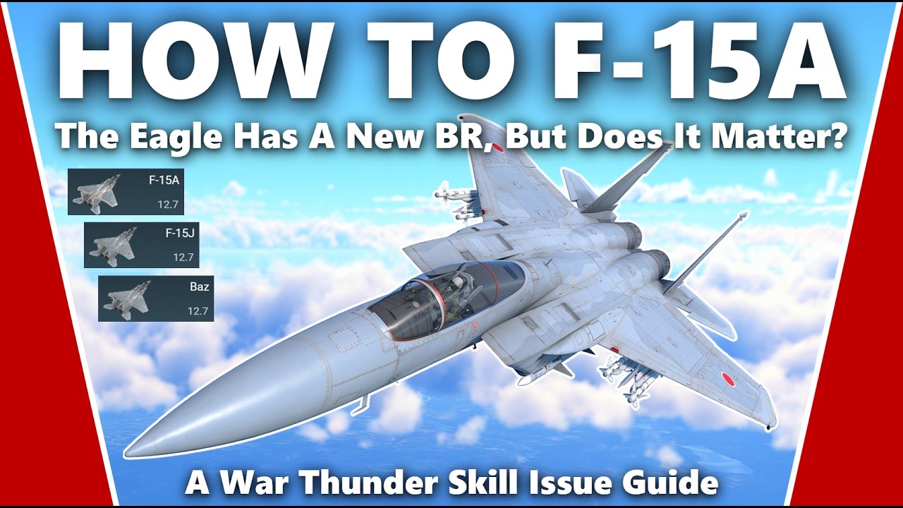 Как освоить F-15A/J — руководство по навыкам в War Thunder