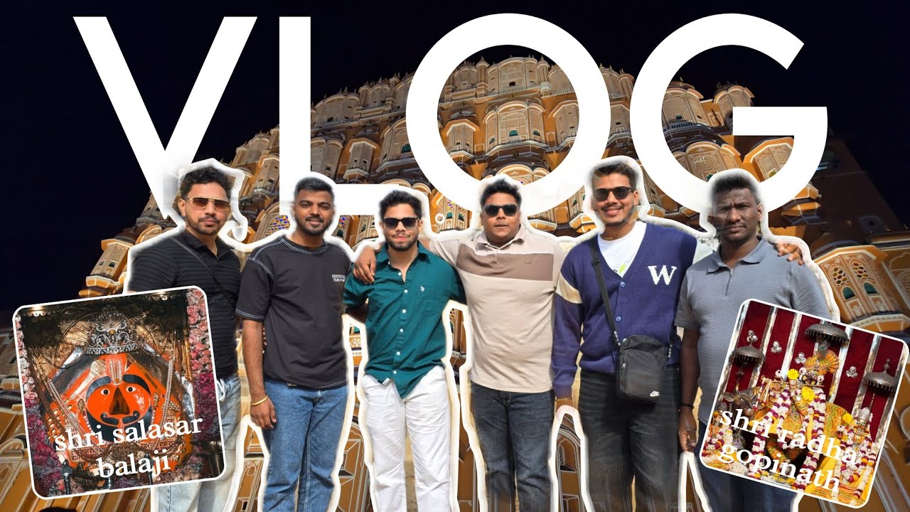 Visited Jaipur and Salasar balaji mandir | Day 3 in Rajasthan #youtube #vlog #viral 