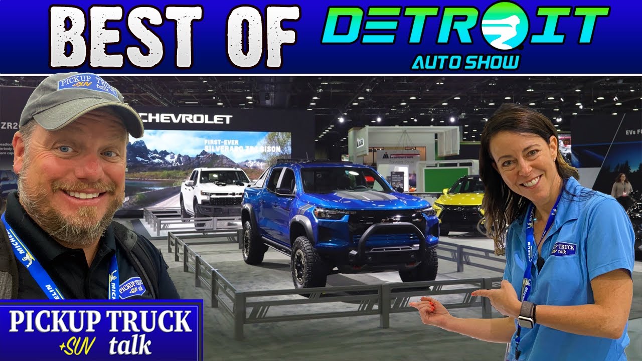 Top Five Trucks +SUVs at 2022 Detroit Auto Show - NAIAS