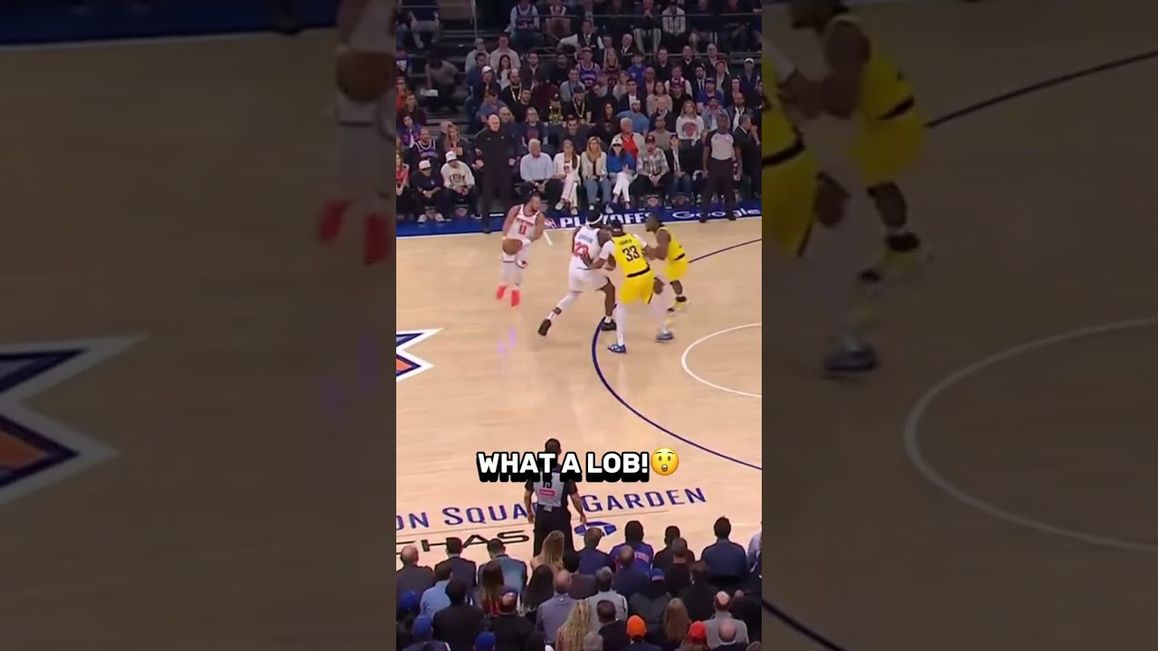 Brunson Throws Perfect Lob to Robinson! Knicks Stay Alive in Game 5 vs Pacers | ECF Highlights #nba