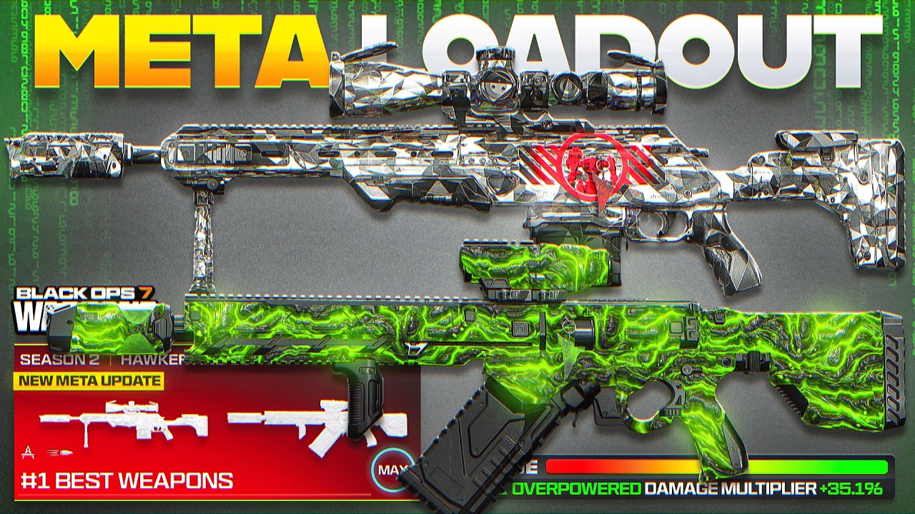 new #1 BEST WARZONE META LOADOUT RIGHT NOW! (Best AR & Sniper Meta Loadouts for Warzone)