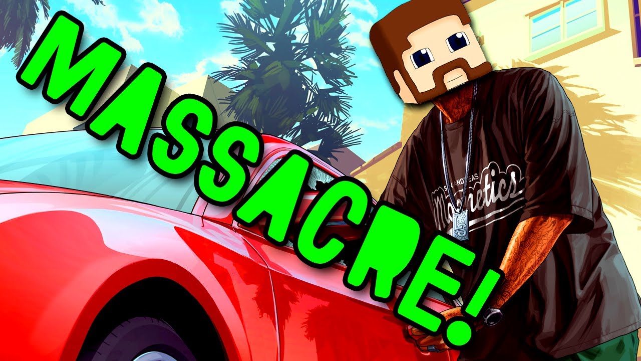 GTA V ONLINE - MASSACRE POLICIAL!
