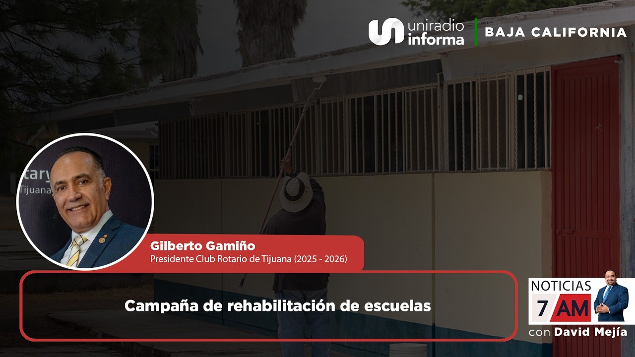 Campaña de rehabilitación escuelas| Alista Club Rotario Tj carrera atlética en mayo con causa social